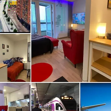 To Luxstudio Savusuite From Helsinki Airport 6 Min, To 27min, Freeparking In Kivistoe
