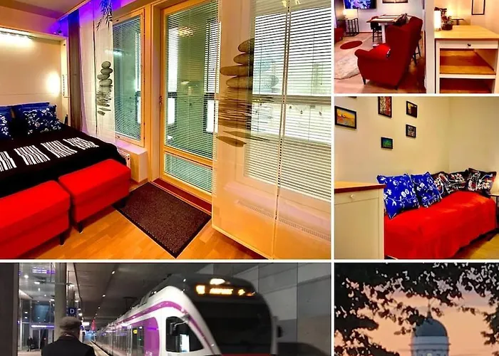 Appartamento To Luxstudio Savusuite From Helsinki Airport 6 Min, To 27min, Freeparking In Kivistoe Vantaa