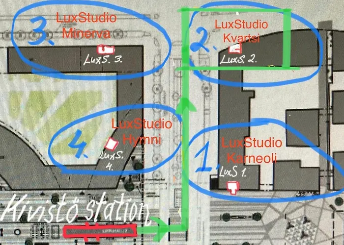 To Luxstudio Savusuite From Helsinki Airport 6 Min, To 27min, Freeparking In Kivistoe *