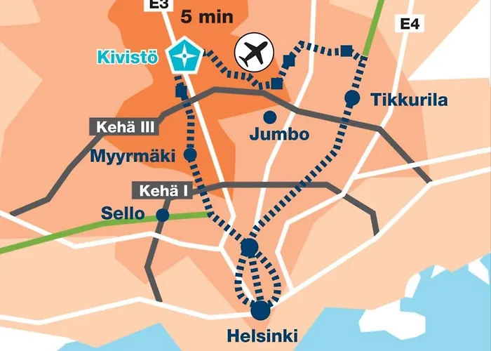 Appartamento To Luxstudio Savusuite From Helsinki Airport 6 Min, To 27min, Freeparking In Kivistoe *