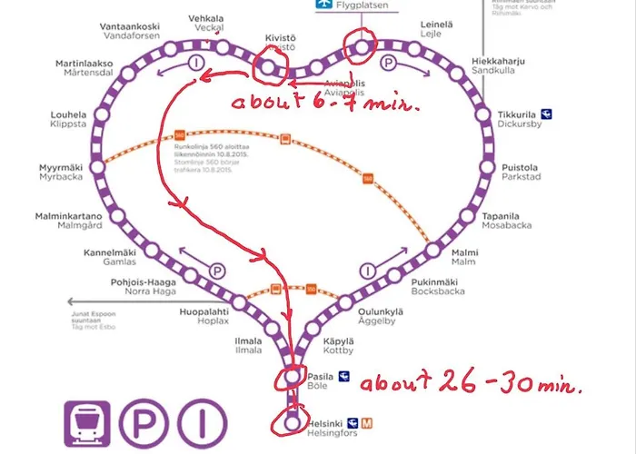 Appartamento To Luxstudio Savusuite From Helsinki Airport 6 Min, To 27min, Freeparking In Kivistoe