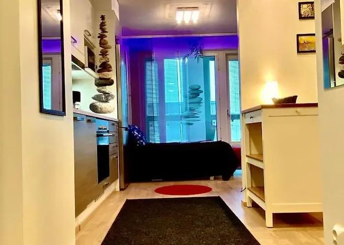 To Luxstudio Savusuite From Helsinki Airport 6 Min, To 27min, Freeparking In Kivistoe *