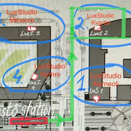 To Luxstudio Savusuite From Helsinki Airport 6 Min, To 27min, Freeparking In Kivistoe *